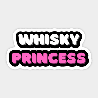 Whisky Princess Sticker